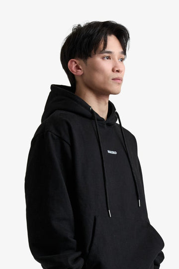 To & From Hoodie in Black
