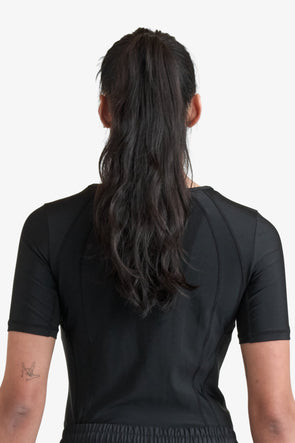 Base Short Sleeve In Black